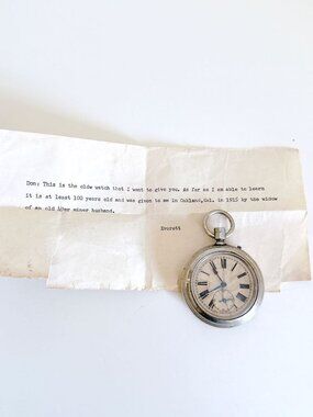 VINTAGE C&B CROSS & BEGUELIN CENTENNIAL POCKET WATCH